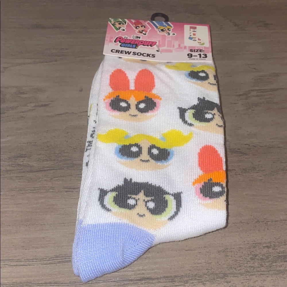 Powerpuff Girls Crew Socks | Blossom, Bubbles & Buttercup | Cartoon Network